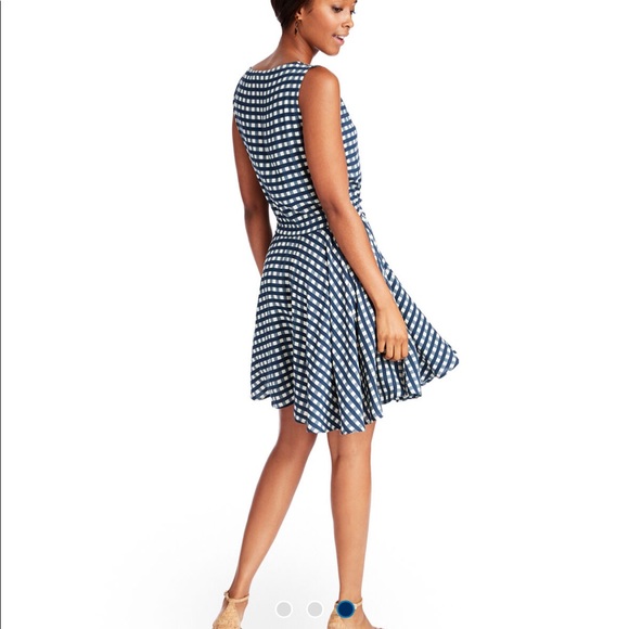 NWT vineyard vines gingham waist tie dress - Picture 9 of 15